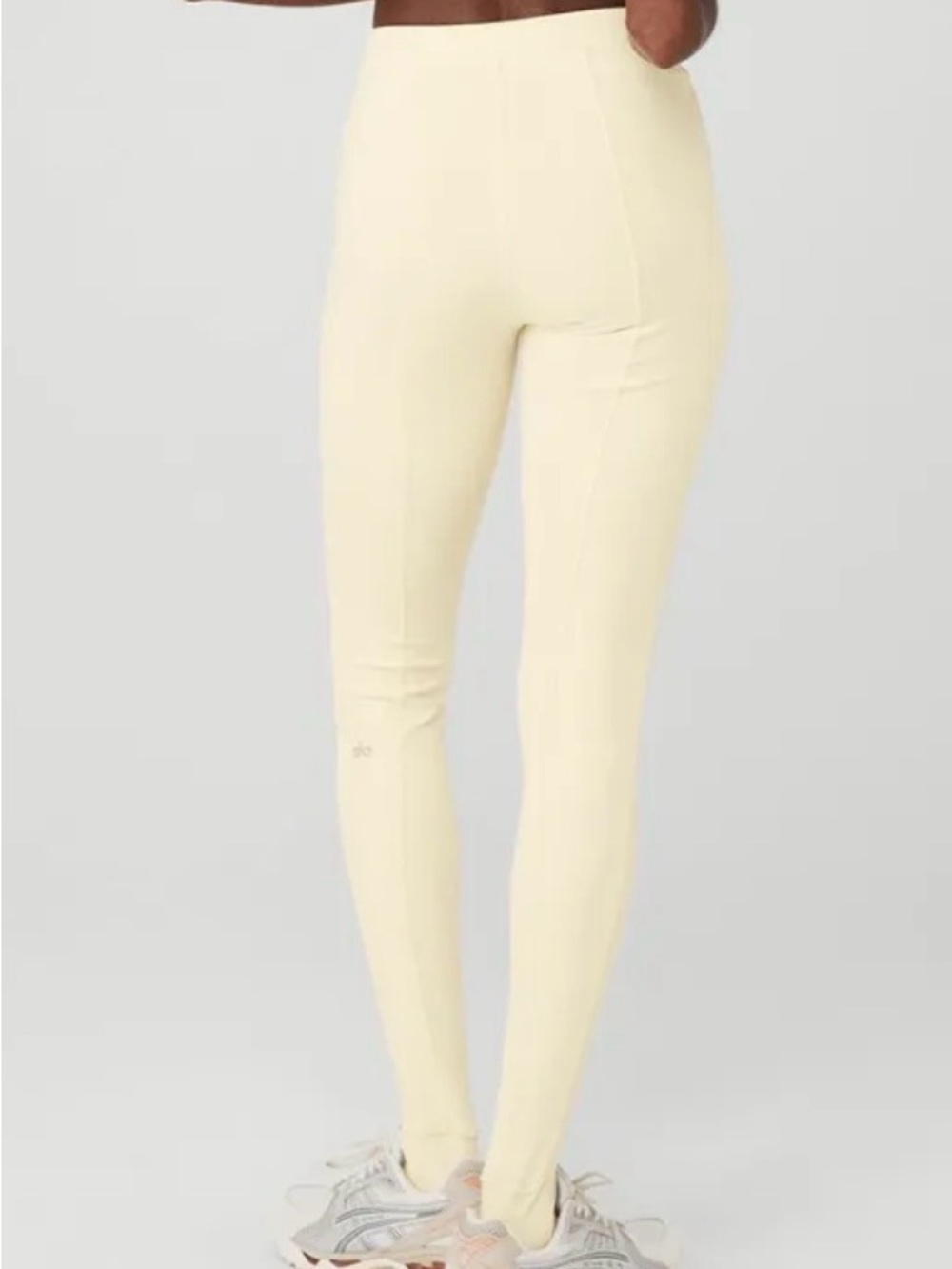 ALO Yoga High-Rise Ivory Leggings